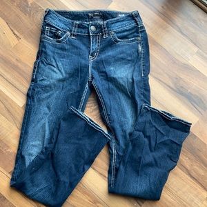 Silver Suki slim boot 27/31